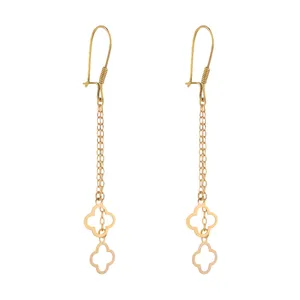 گوشواره طلا 18 عیار زنانه میو گلد مدل GD1035