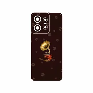 MAHOOT Gramophone Nostalgia Cover Sticker for Motorola Edge 50 Pro