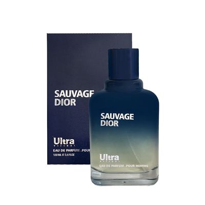 ادو پرفیوم مردانه اولترا ویرچوآل مدل Sauvage diorبا رایحه تند حجم 100 میلی لیتر