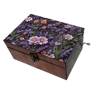 جعبه موزیکال مدل گل کد B562 