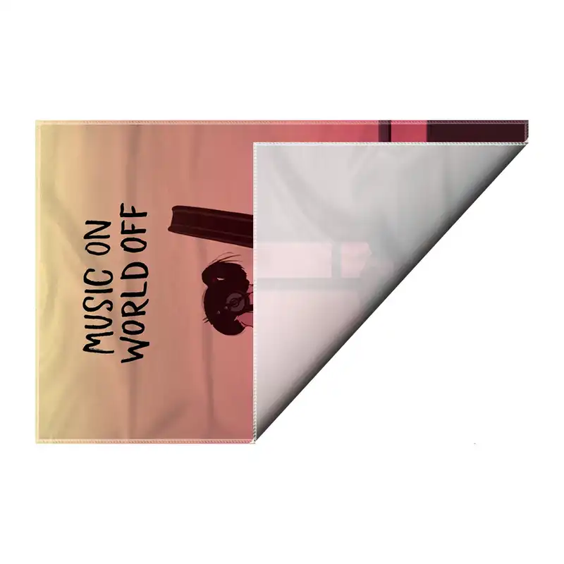 کاغذ کادو ترمه طراحان ایده مدل دختر موسیقی کد job0038