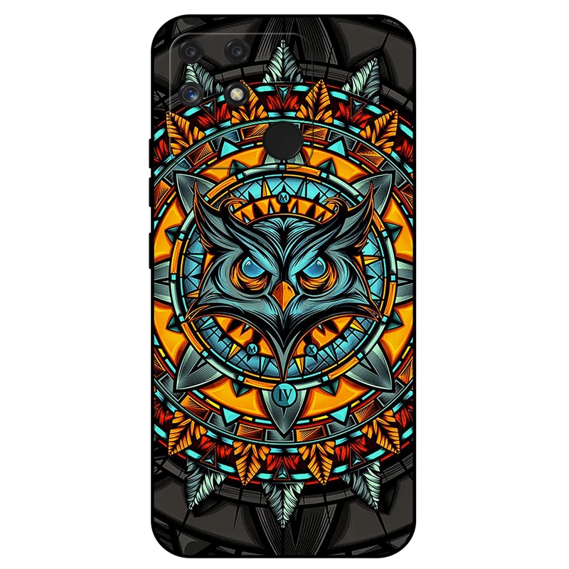 کاور مگافون طرح جغد مدل 1903 مناسب برای گوشی موبایل ریلمی Narzo 50A