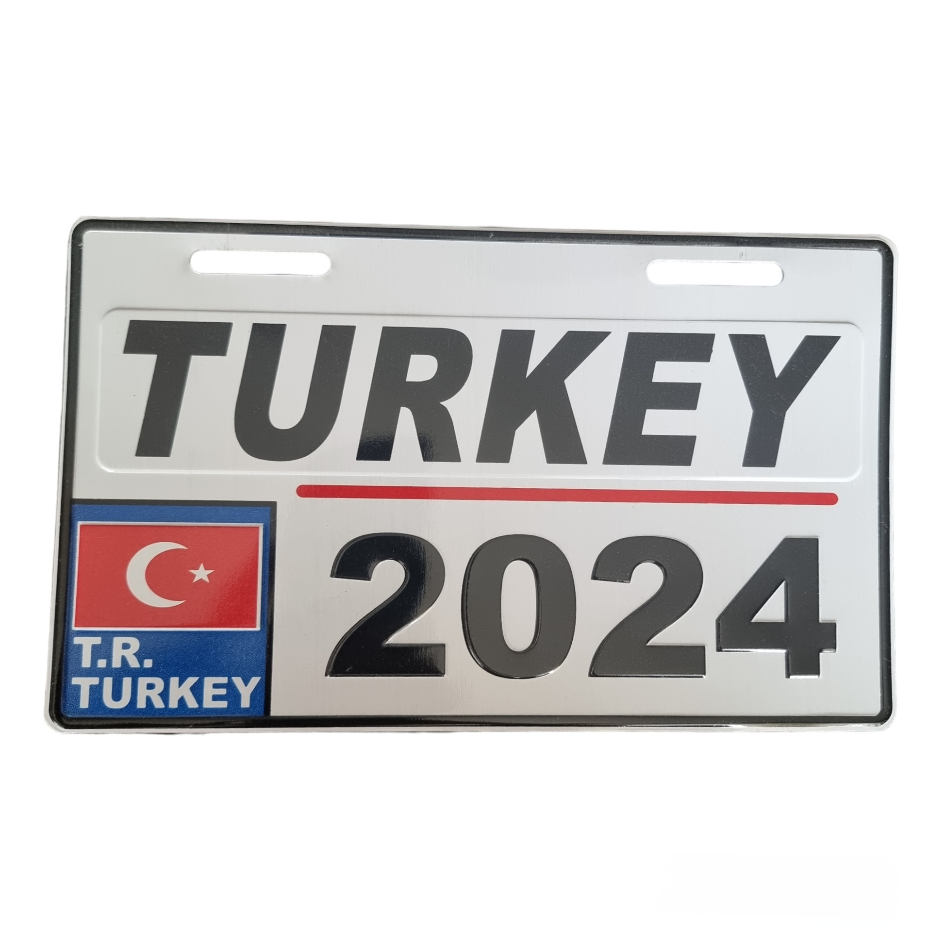 پلاک تزئینی موتورسیکلت طرح TURKEY