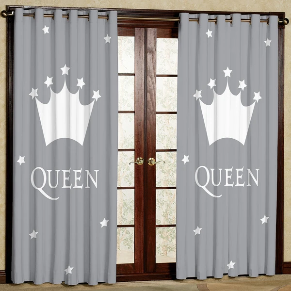 پرده پانچی مدل مخمل کد 6277 سایز 280x140 سانتی متر