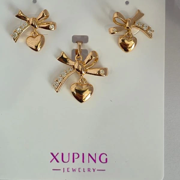 عکس شماره 2 : نیم ست زنانه ژوپینگ مدل پاپیونی و قلب