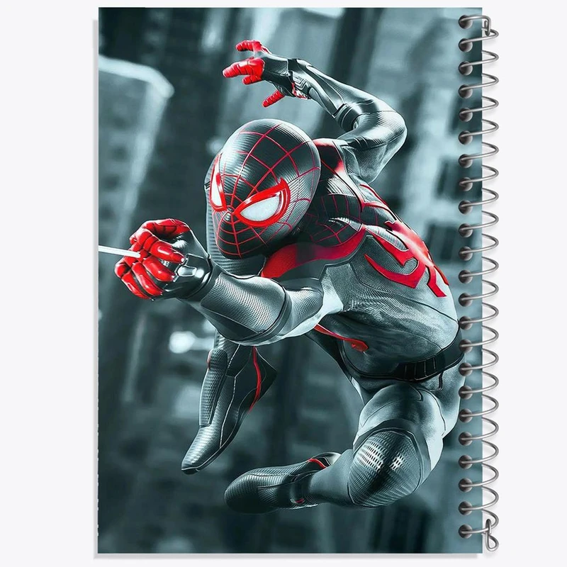 دفتر مشق 100 برگ خندالو طرح مرد عنکبوتی Spider Man کد 13158