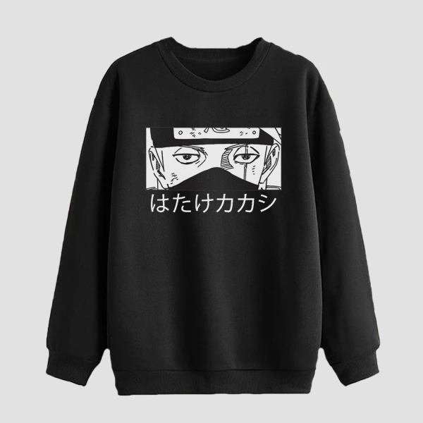 سویشرت مردانه مدل دورس انیمه ای شخصیت کاکاشی anm035