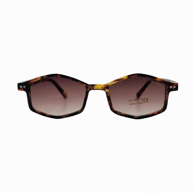 عینک آفتابی زنانه و مردانه چندضلعی با عدسی Gradient UV 400 مدل 2510