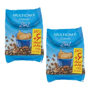 کافی میکس 2x1 مولتی کافه بسته 60 عددی