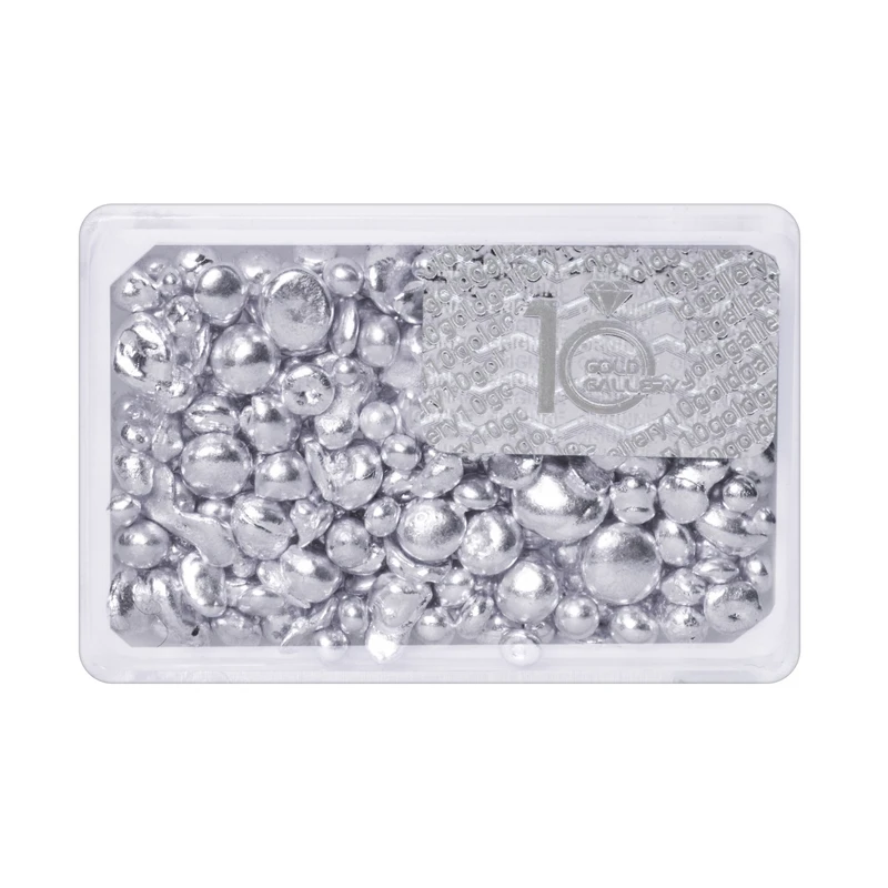 ساچمه نقره گالری طلای ده مدل 999.9 کد 50