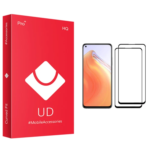 محافظ صفحه نمایش یو دی مدل +PRO مناسب برای گوشی موبایل شیائومی Mi 10T 5G بسته دو عددی