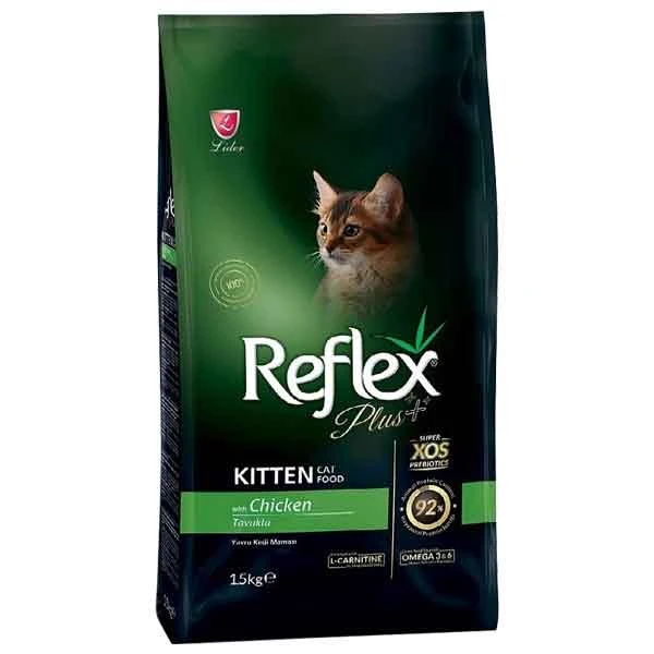 غذای بچه گربه رفلکس مدل Kitten Chicken وزن 15 کیلوگرم