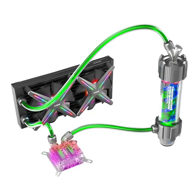 خنک کننده پردازنده آلسی مدل X240-DIY-G Soft Tube