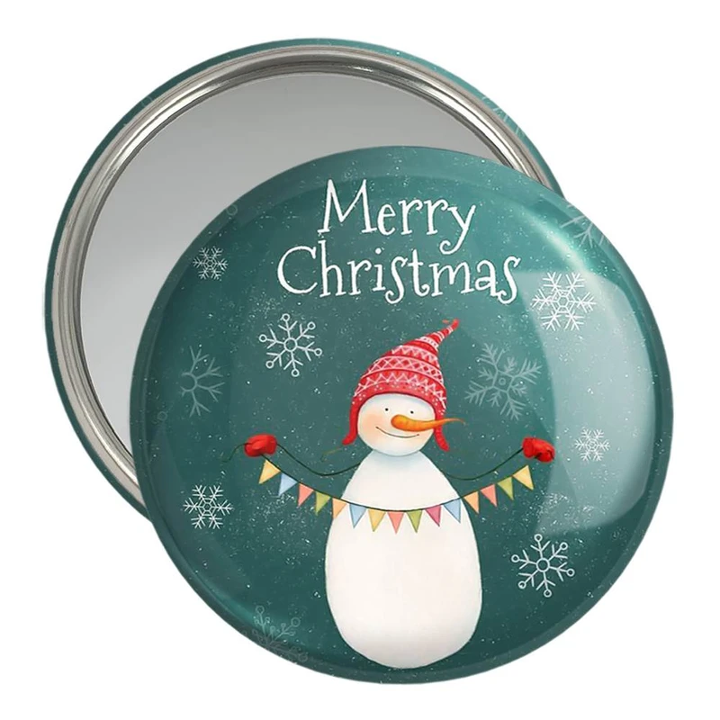 آینه جیبی خندالو مدل کریسمس Christmas  کد 22151