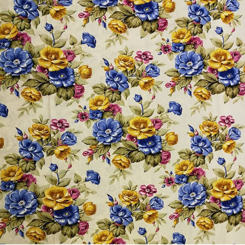 پارچه ملحفه نساجی اردکان طرح صوفیا 