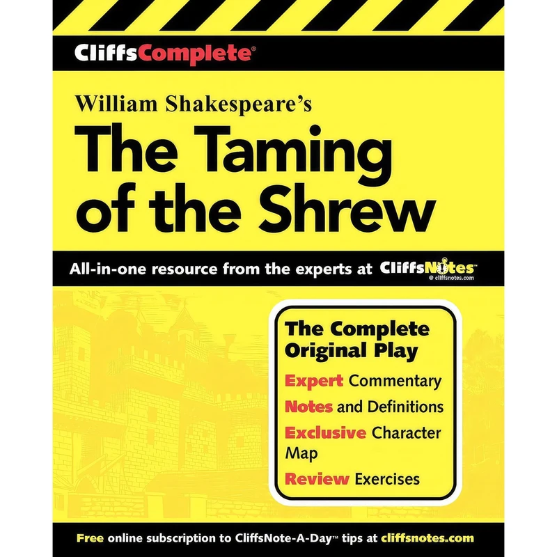 کتاب CliffsComplete The Taming of the Shrew اثر William Shakespeare انتشارات Mariner Books