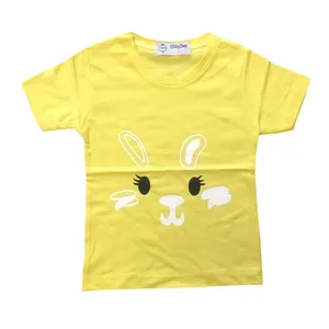 تی شرت آستین کوتاه دخترانه مدل D005