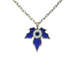 گردنبند نقره زنانه جواهری تفرشی طرح چشم و نظر مدل GB101