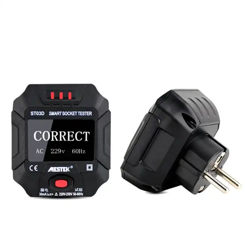 ارت سنج و تستر سوکت هوشمند مستک مدل ST03D