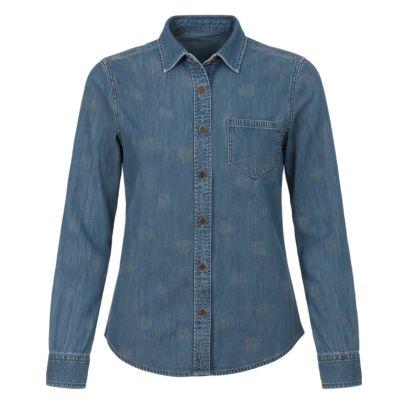 شومیز آستین بلند یقه برگردان زنانه کد 1113