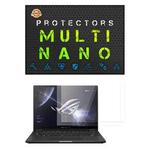 Multi Nano X-S2N Model Transparent Screen Protector For Asus ROG Flow X13 GV302X 13.4 Inch 2023 Laptop Pack Of 2