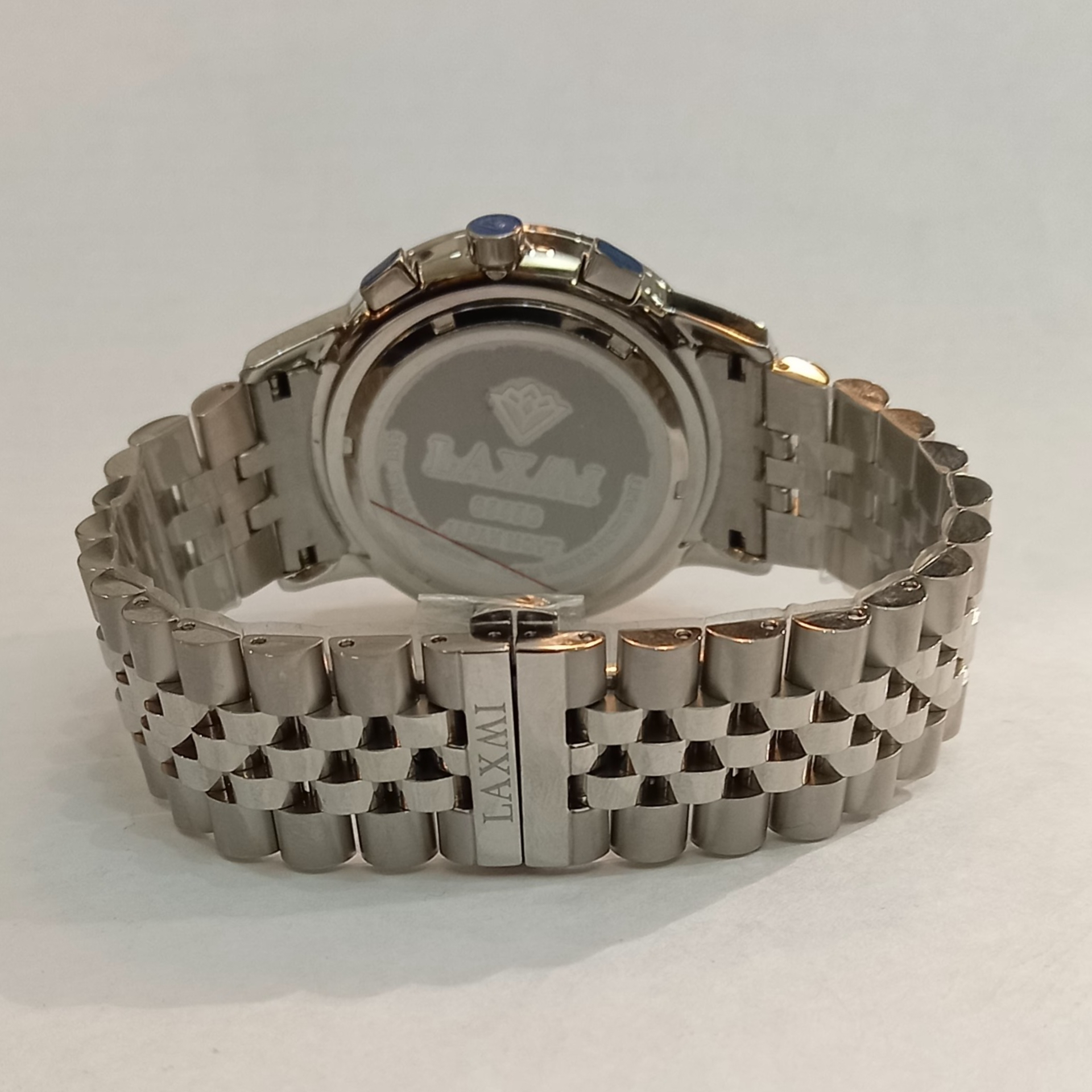 ست ساعت مچی عقربه ای زنانه و مردانه لاکسمی مدل 8545L/G