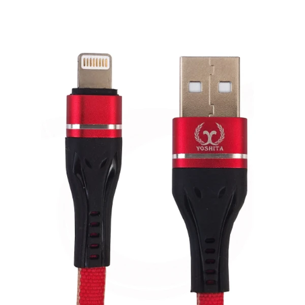 کابل تبدیل USB به لایتنینگ یوشیتا مدل YC-L1 طول 1 متر