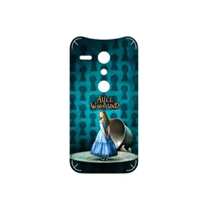 MAHOOT Alice in Wonderland Cover Sticker for Motorola Moto G