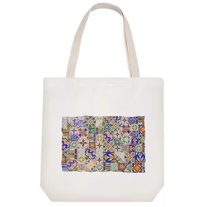 ساک خرید خندالو طرح کاشی کد 85