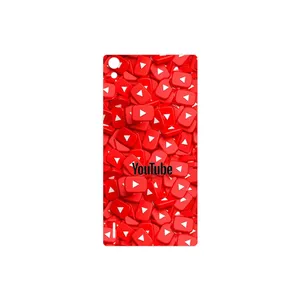 MAHOOT Youtube Cover Sticker for Huawei Ascend P7