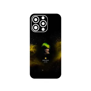 MAHOOT Billie Eilish Cover Sticker for Apple iphone 13 Pro