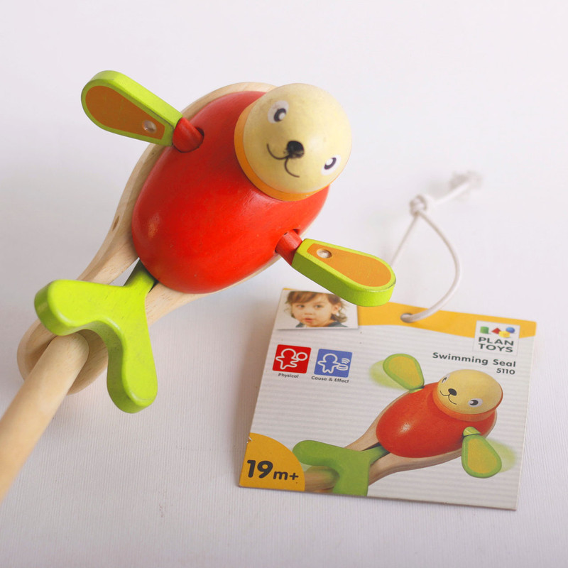 واکر کودک پلن تویز مدل Swimming Seal