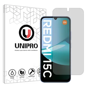 Unipro Explosion Proof model transparent screen protector suitable for Xiaomi Redmi 15C Mobile phone 