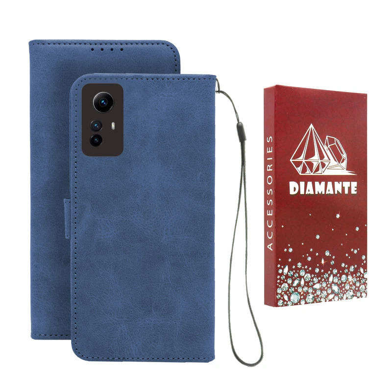 کیف کلاسوری دیامانته مدل Bandaviz Rd مناسب برای گوشی موبایل شیائومی Redmi Note 12s به همراه بند آویز