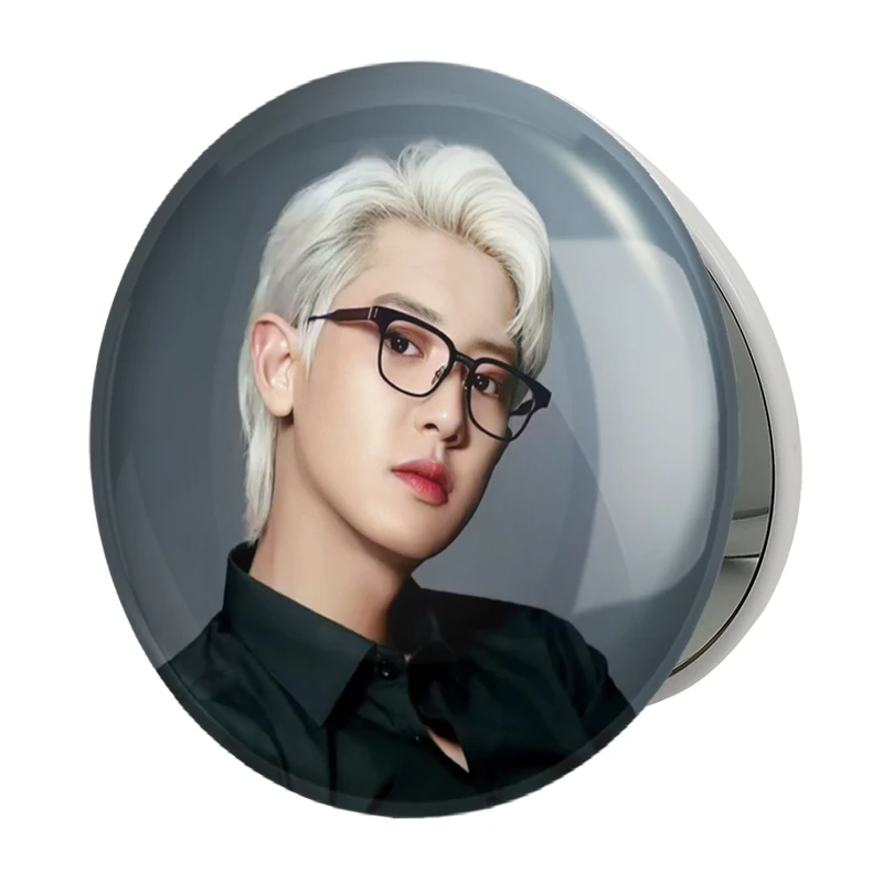 آینه جیبی خندالو طرح پارک چانیول گروه اکسو EXO مدل تاشو کد 13335 