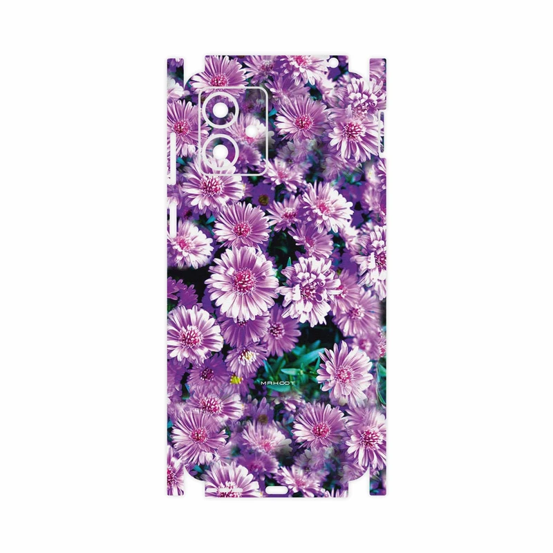 برچسب پوششی ماهوت مدل Purple_Flower-FullSkin مناسب برای گوشی موبایل موتورولا Moto G14