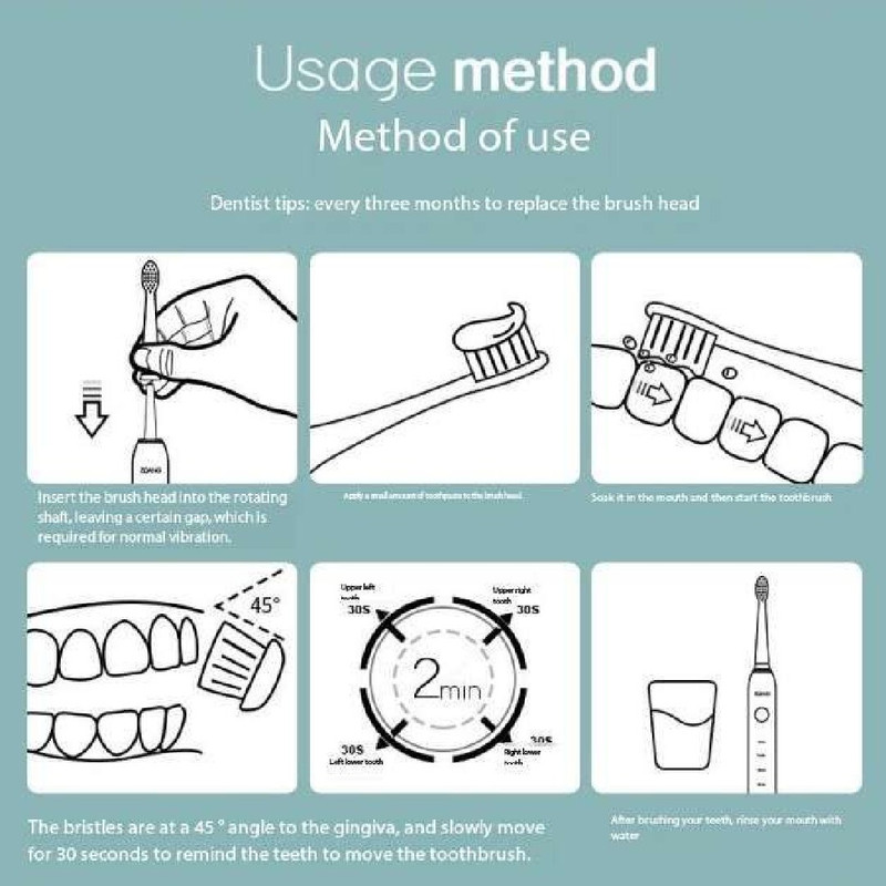 مسواک برقی مدل MD801 مسواک برقی مدل MD801