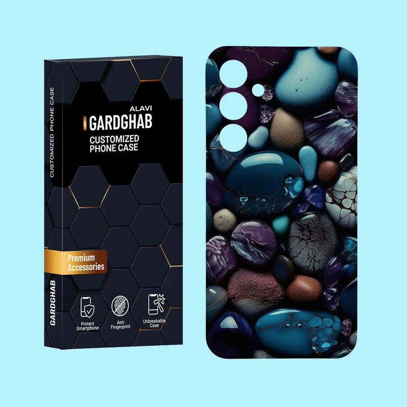 کاور گارد قاب علوی مدل هنری مناسب برای گوشی موبایل سامسونگ Galaxy A55