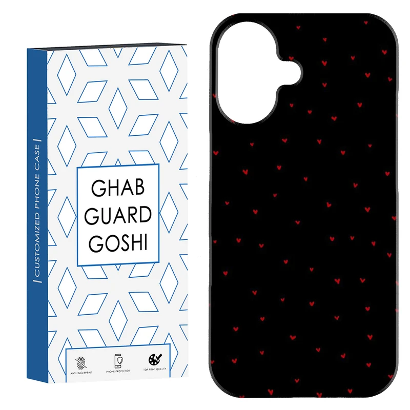 کاور قاب گارد گوشی طرح قلب کد Dimo-890 مناسب برای گوشی موبایل اپل Iphone 16     