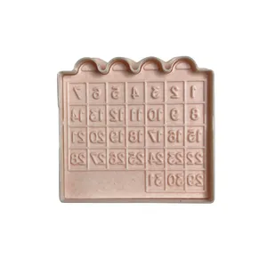 قالب شیرینی مدل فشاری تقویم