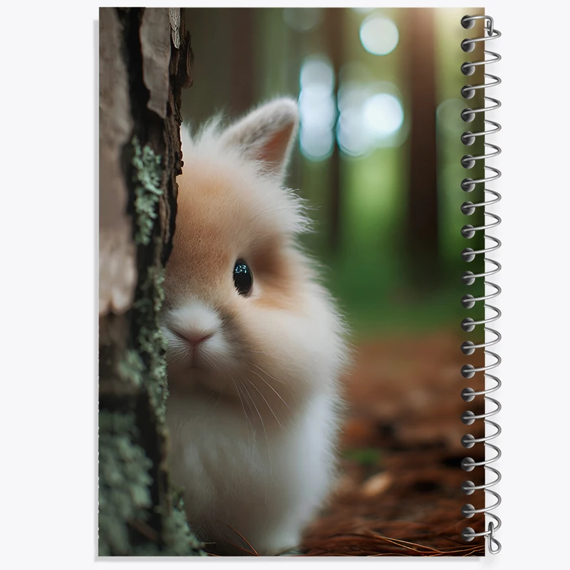 دفتر لیست خرید 50 برگ خندالو طرح خرگوش بامزه کد F8017