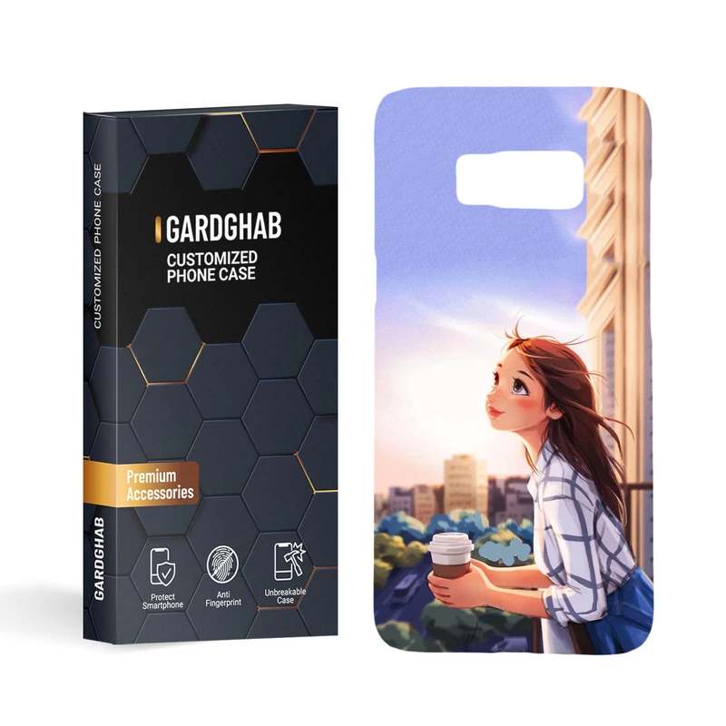  کاور گارد قاب مدل دخترانه مناسب برای گوشی موبایل سامسونگ galaxy s8