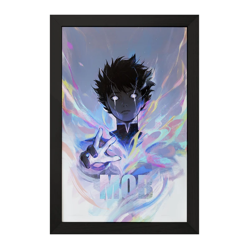 تابلو خندالو مدل انیمه موب سایکو100 کد F1566