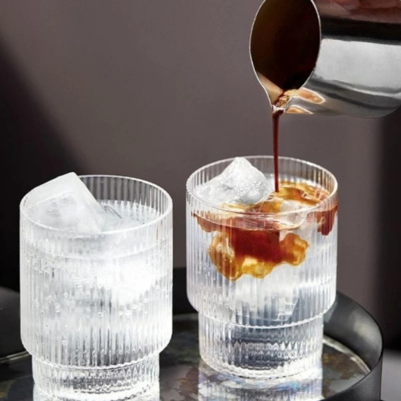 نیم لیوان دلی مدل شیاردار کد 1-TY7510