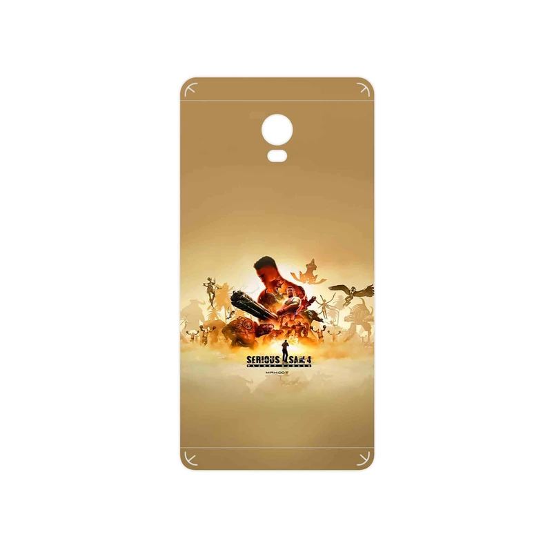 برچسب پوششی ماهوت مدل Serious Sam Game Series مناسب برای گوشی موبایل لنوو Vibe P1
