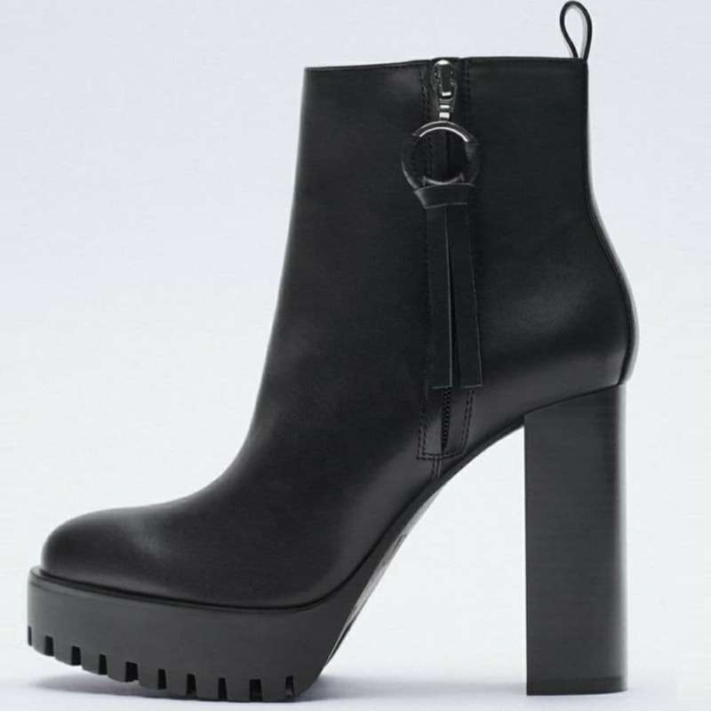 نیم بوت زنانه زارا مدل ankle 3101