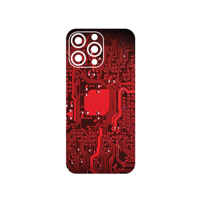 برچسب پوششی ماهوت مدل Red_Printed_Circuit_Board مناسب برای گوشی موبایل اپل iPhone 14 Pro Max