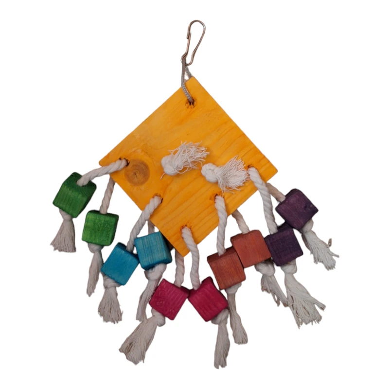 آویز قفس پرندگان مدل اسباب بازی لوزی کد 1