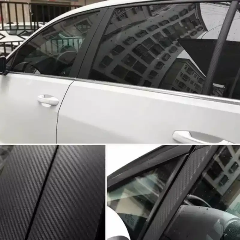 برچسب بدنه خودرو طرح کربن کد  135Az 01c