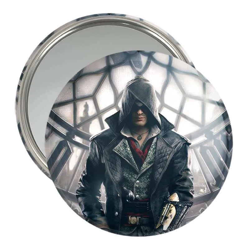 آینه جیبی خندالو طرح اساسینز کرید Assassin Creed  کد 4979